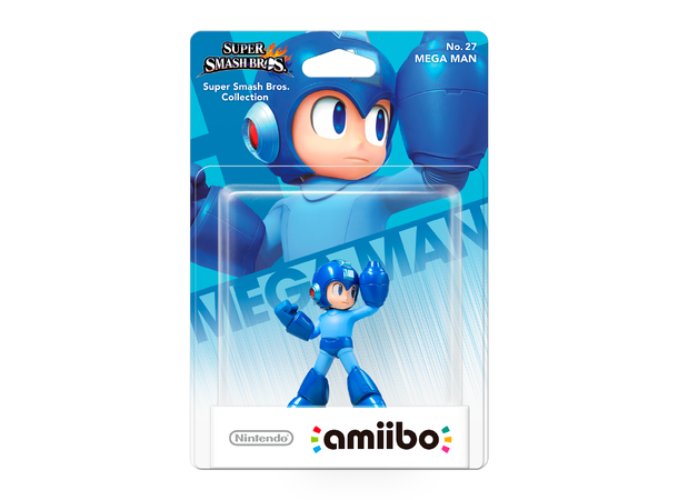 Amiibo Figur Mega Man Super Smash Bros Collection 